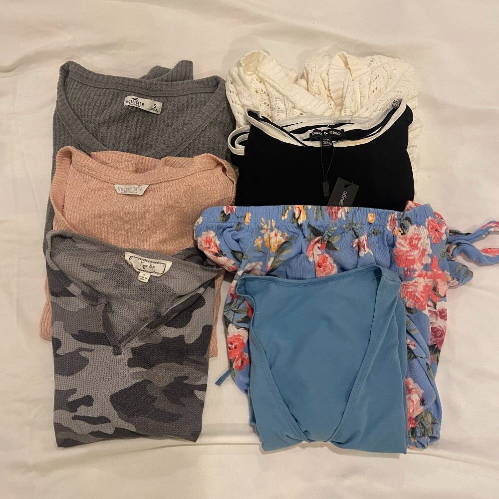 Lot of Womes's shirts size small & medium
